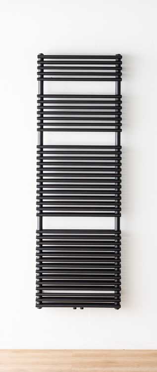 Elektrische radiator Doby dubbel 180x60cm mat zwart