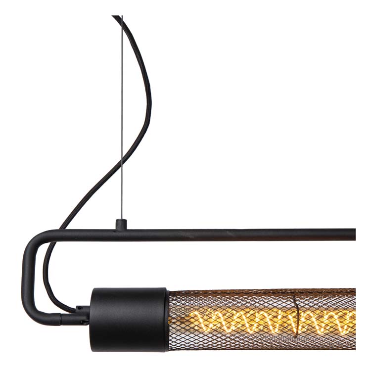 Lucide CALIXT - Suspension - 2xE27 - Noir