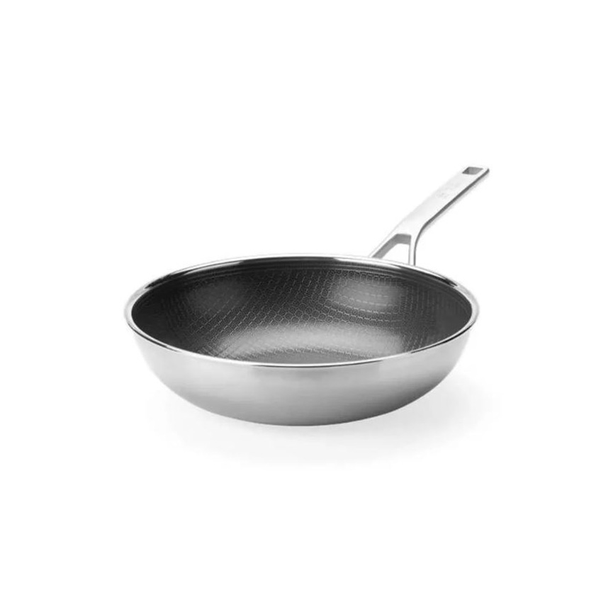 Wok BK Peter Goossens Maestro Durabond RVS Ø28cm