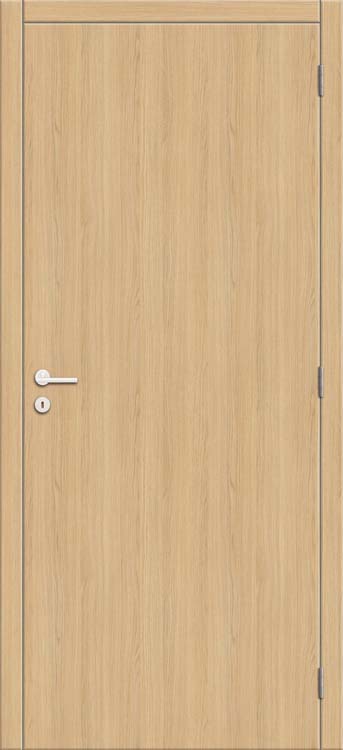 Bloc-porte âme tubulaire L 830 mm premium oak vertical 201,5 cm