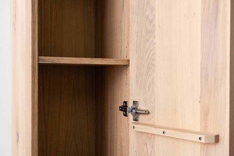 Armoire colonne Fiori chêne suspendue 170x35x32cm