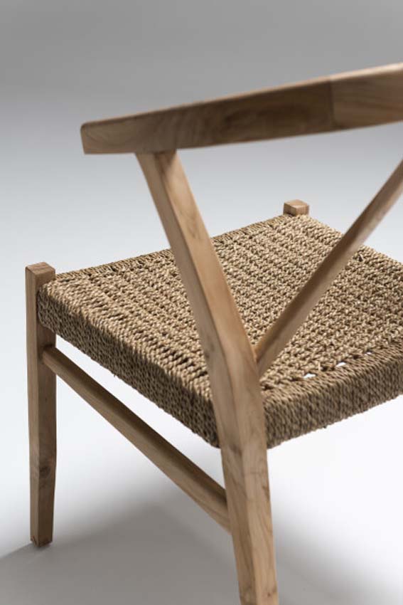 Stoel Lisa teak naturel