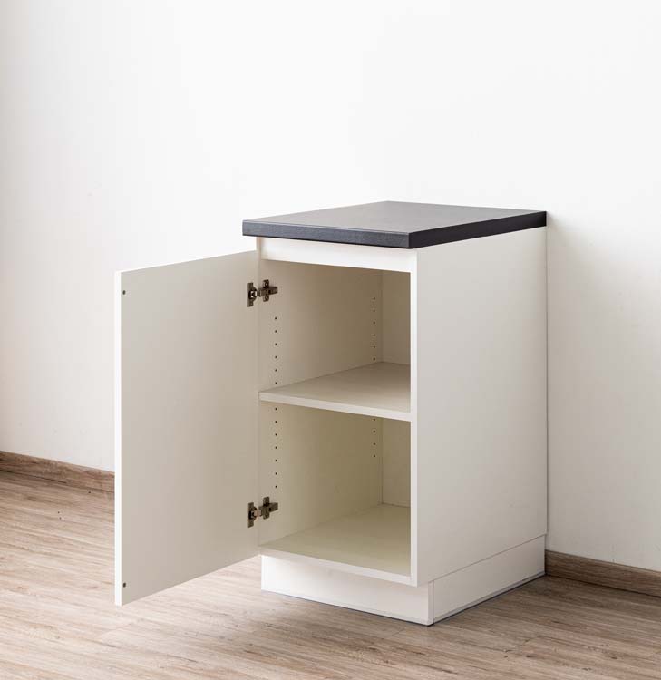 Armoire de cuisine Plenti meuble bas, blanc, 50x78cm