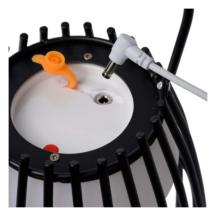 Tafellamp buiten - zwart - Ø17,5cm - LED - 0,3W - 3200K - IP44 - 3 StepDim