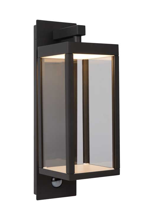 Lucide CLAIRETTE - Applique murale Extérieur - LED - 1x15W 3000K - IP54 - Anthracite