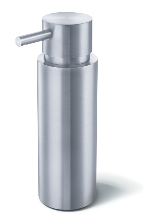 Distributeur de savon Zack Manola en acier inoxydable argenté 175ml