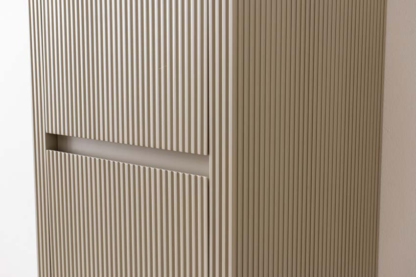 Kolomkast Amelia rookgrijs hangend 170x40x35cm