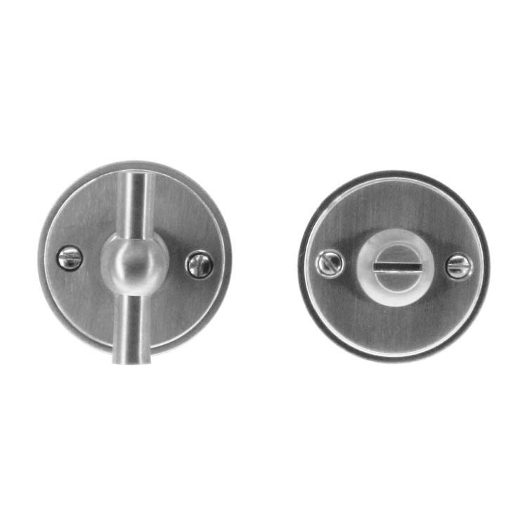 WC garnituur pro grado inox look