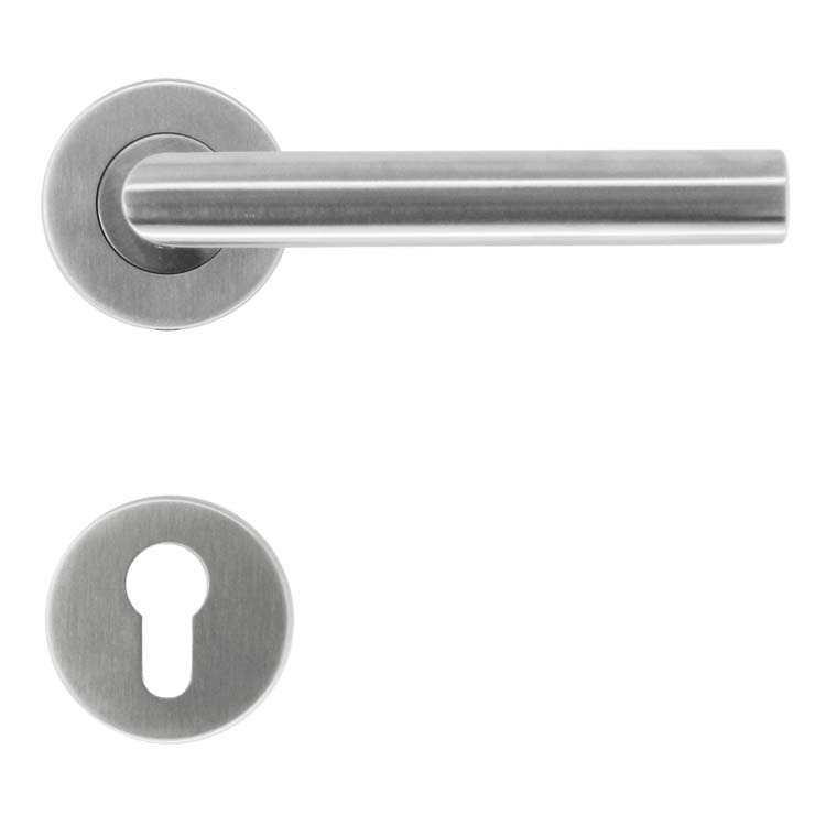 Deurkruk perugia belluno 19mm inox cilinderrozet