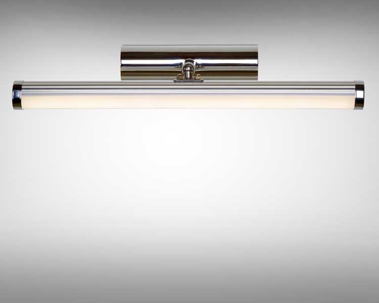Lucide BELPA-LED - Spiegellamp Badkamer - LED - 1x11W 4000K - IP44 - Chroom