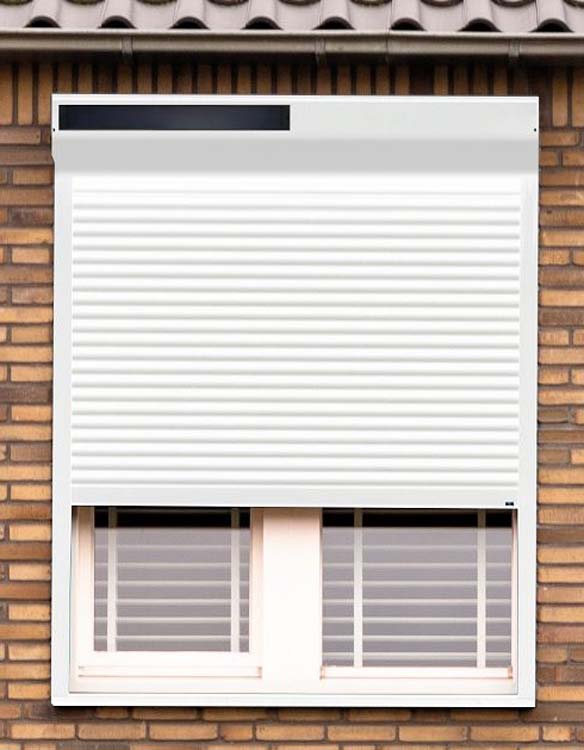 Volet roulant Vito aluminium sur mesure solar blanc droit