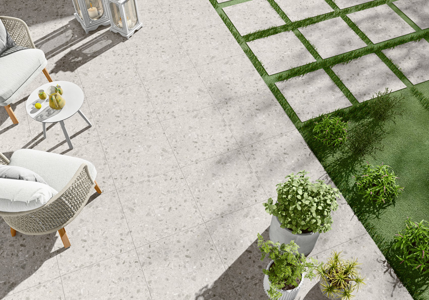 Dalle de terrasse Ceppo Hymalaya 60x60x2cm