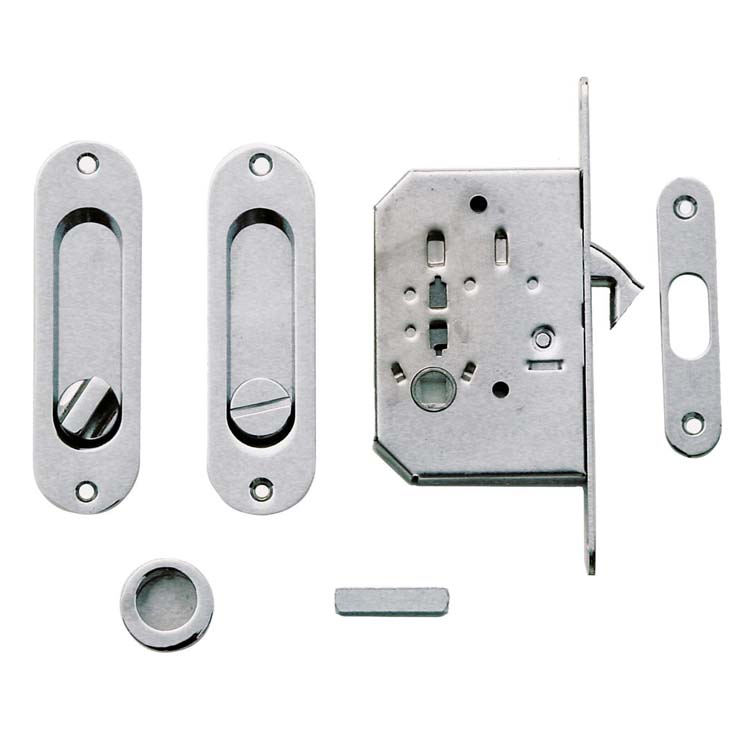 Inkapschelp pro altamura ovaal+slot nikkel per set