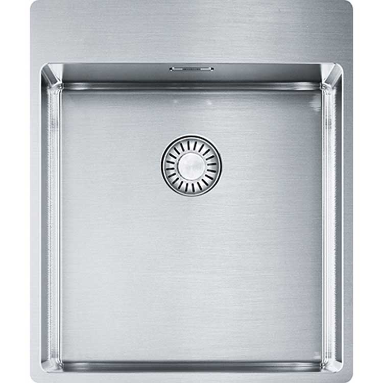 Franke spoelbak Box vlakbouw-slimptop 430x510mm glad