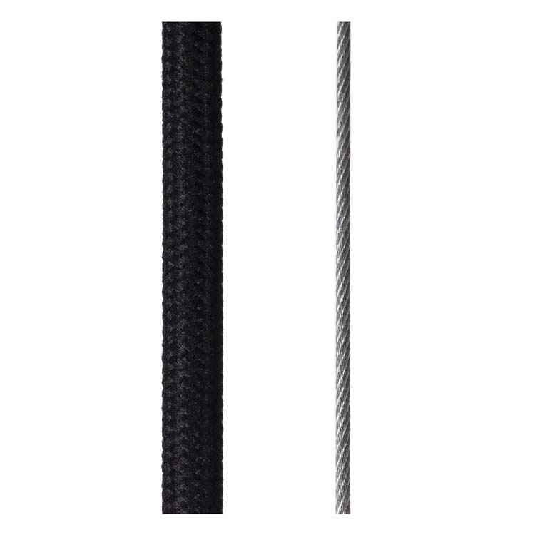 Lucide CALIXT - Suspension - 2xE27 - Noir