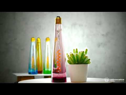 Led lamp Flower Bulb roze - 8W - 2200K - E27 - 150LM Led lamp Flower Bulb roze - 8W - 2200K - E27 - 150LM