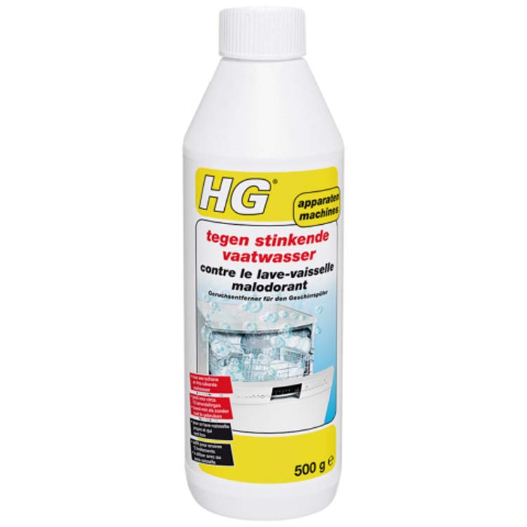 HG tegen stinkende vaatwasser