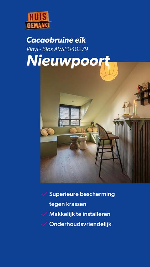 Vinyl vloer Quick-Step Alpha Vinyl plank 6mm cacaobruine eik 125,1x18,9cm met ondervloer Vinyl vloer Quick-Step Alpha Vinyl plank 6mm cacaobruine eik 125,1x18,9cm met ondervloer