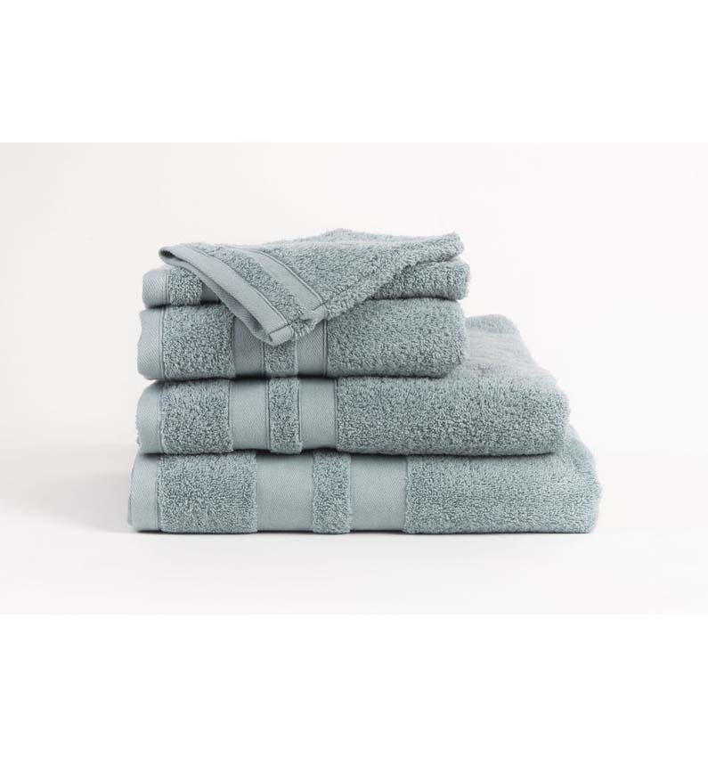 Serviette de douche Cosibel en coton atlantic 100x150cm qualité hôtelière