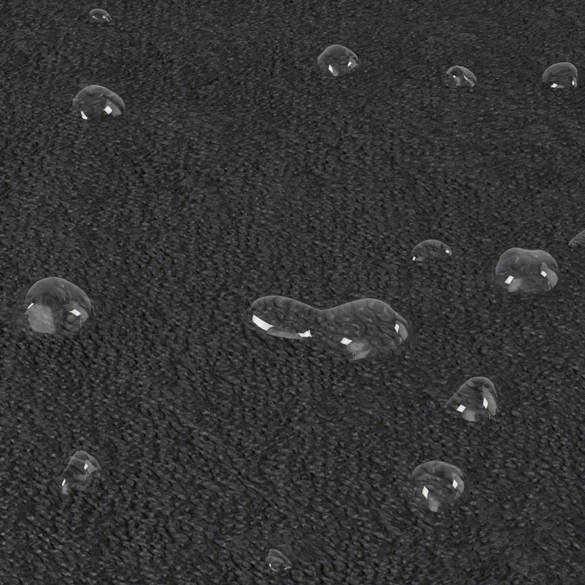 Afdruipmat opvouwbaar zwart 61x46cm met droogrek