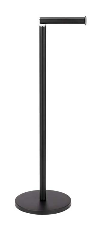 Porte-rouleau Wenko wc 2-en-1 noir mat