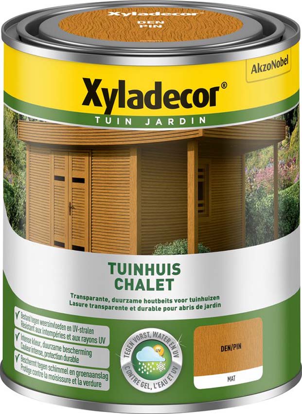 Lasure pour abri de jardin Xyladecor pin 750ML