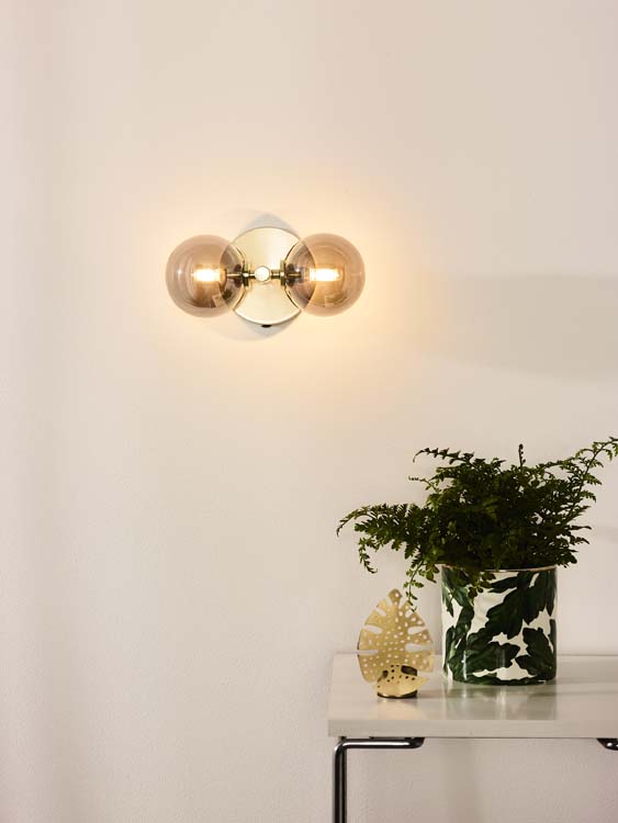 Lucide TYCHO - Wandlamp - G9 - Mat Goud