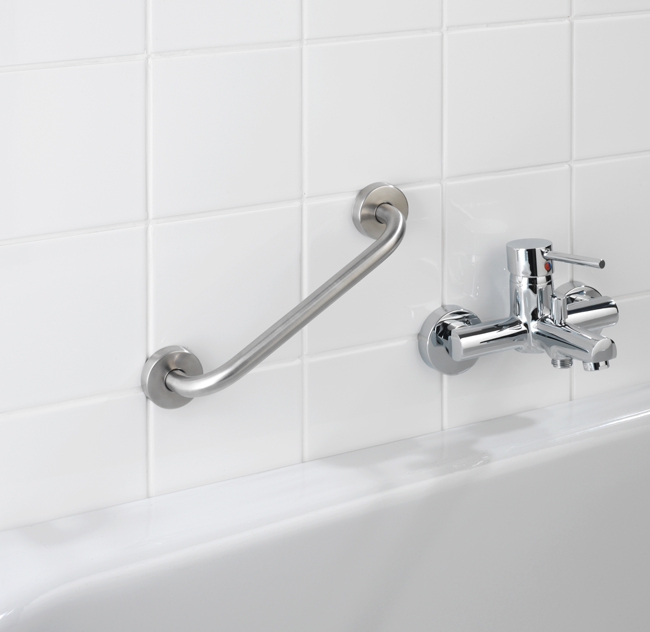 Poignée baignoire Wenko Bosio 25cm mat