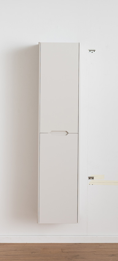 Kolomkast Billie beige hangend 170x40x35cm