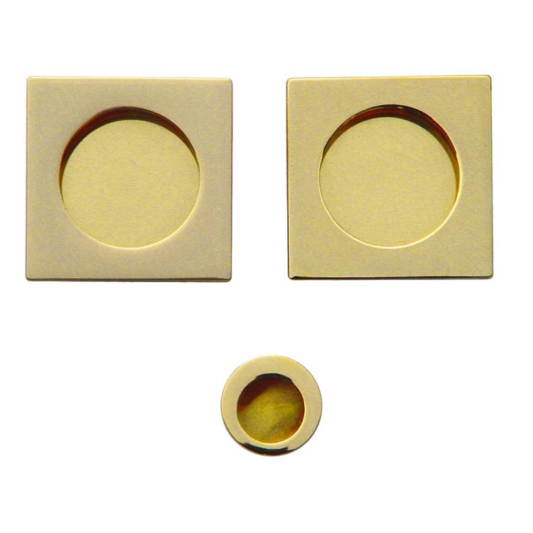 Coquille de porte pro altamura carré cuivre par set