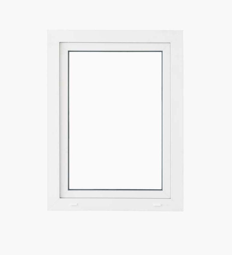 1-VL draaikiepraam pvc Deceuninck Elegant Inf wit/wit B1000xH1200 mm L 1-VL draaikiepraam pvc Deceuninck Elegant Inf wit/wit B1000xH1200 mm L