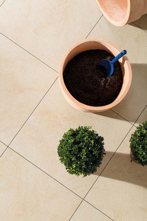 Vloer- en wandtegel Kass beige 45x45cm