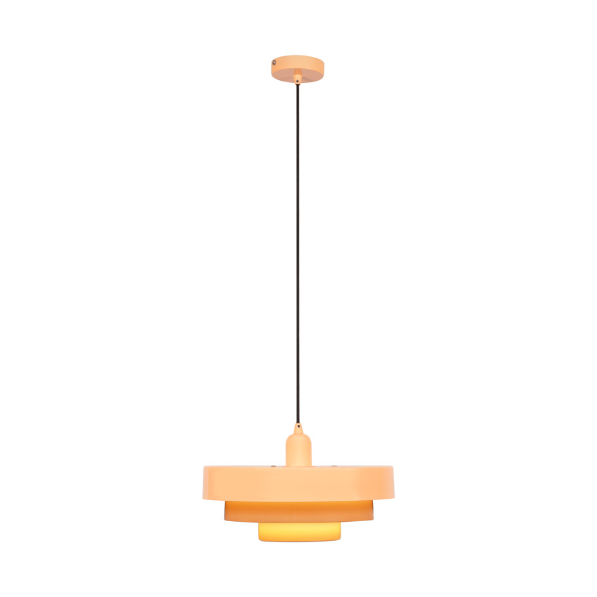Hanglamp - Ø35cm - E27 - 1x40W - Roze