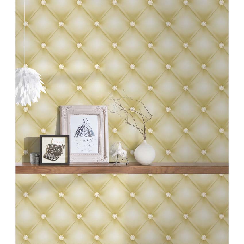 Vinyl op vliesbehang diamant 0,53x10m