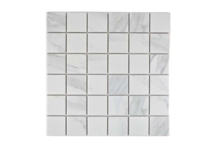 Mosaïque Carrara mat 30,6x30,6cm