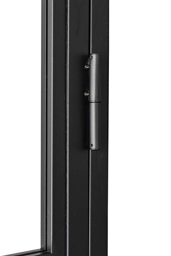 Porte intérieure Fer forgé 4W Tara verre mat 880 x 2040 mm D