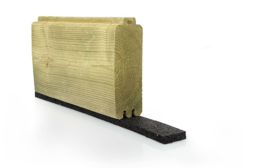 Bande disolation caoutchouc noir 8x30mm rouleau 8m pour studio de jardin Harper