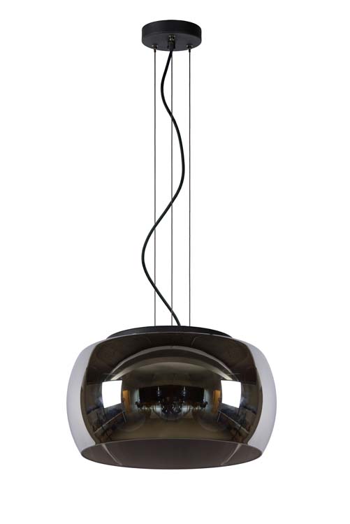 Lucide OLIVIA - Hanglamp - Ø 40 cm - 3xE27 - Fumé