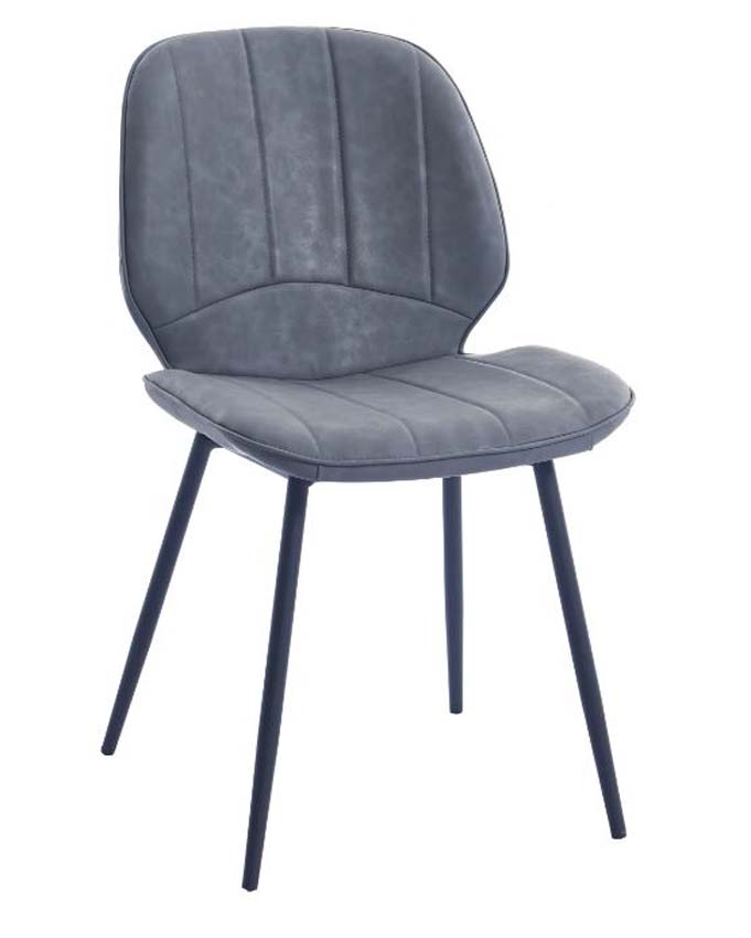 Chaise Barry gris clair