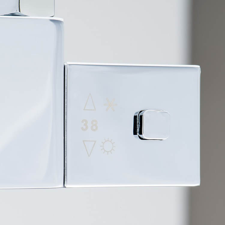 Robinet de douche thermostatique Tygo chrome Robinet de douche thermostatique Tygo chrome