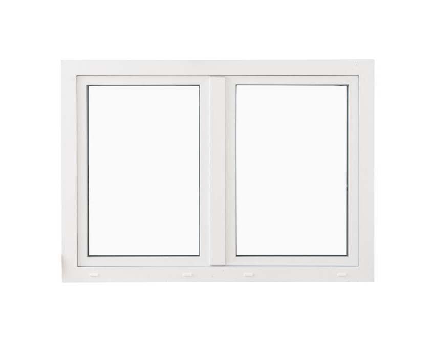 Draai+draaikiepraam pvc Deceuninck Elegant Infinity wit/wit L MW