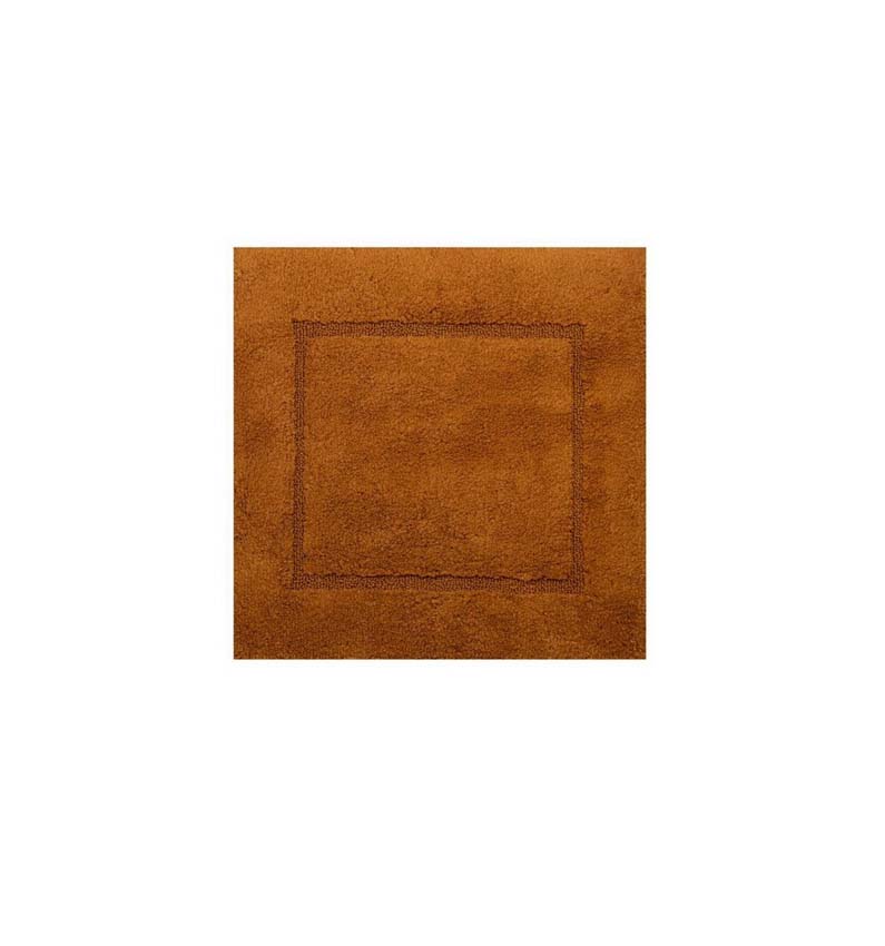 Tapis de bain Cosibel en coton whisky 59x59cm