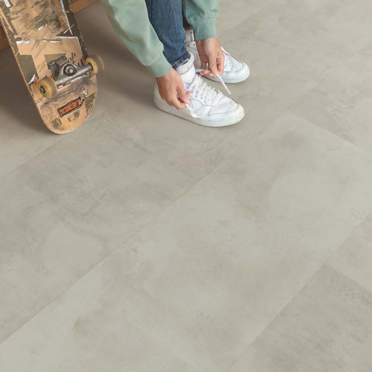Stratifié Quick-Step Muse 8mm gris 120x39,6cm