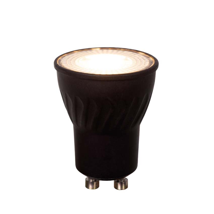 Ampoule LED MR11/GU10 - noir -  Ø3,5cm 1x4W - 2200K/3000K