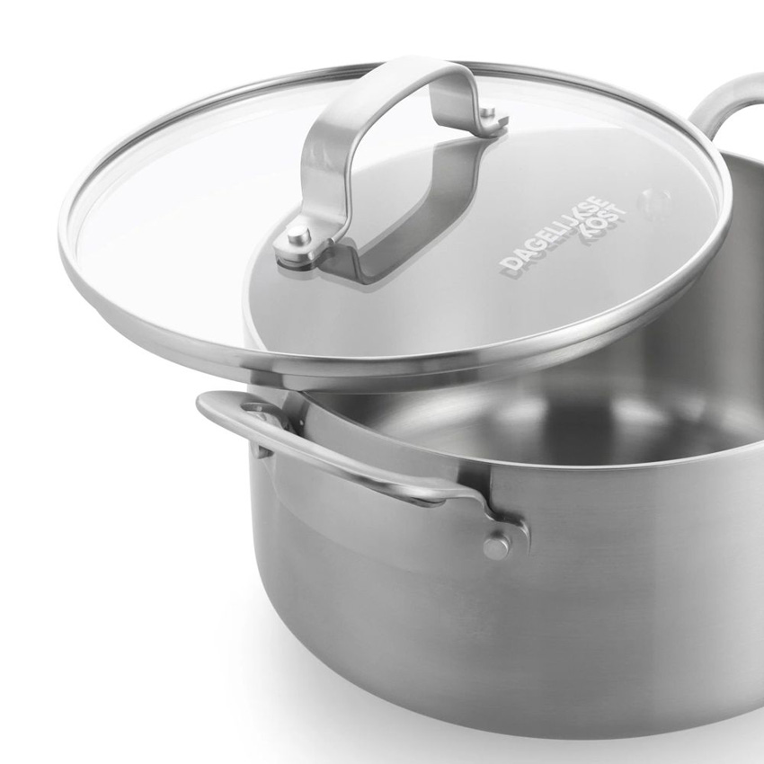 Casserole avec couvercle Dagelijkse Kost Proline Ø24cm sans PFAS