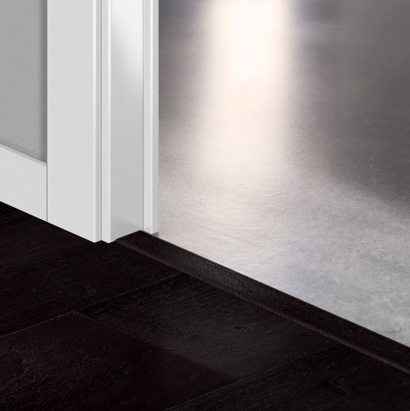 Incizo profiel Quick-Step 13 x 48 x 2150 mm Eik geverfd zwart