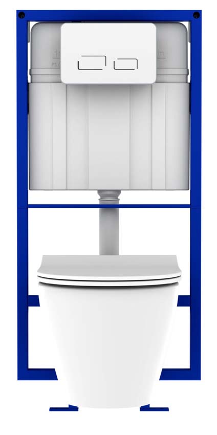 Toiletset Laura compleet wit