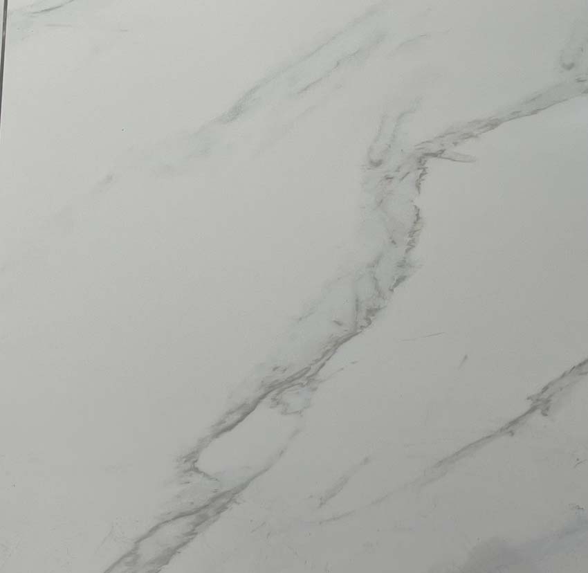 Carrelage de sol et mural Rianto Di Marmi imitation marbre blanc brillant 80x80cm