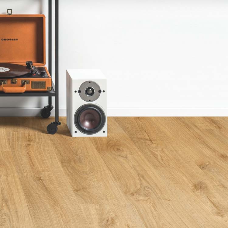 Échantillon Quick-step alpha vinyl medium planks Chêne automne miel