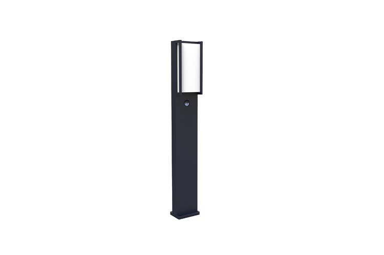Eclairage extérieur lanterne gris foncé 3000K 1000 lumen 17W